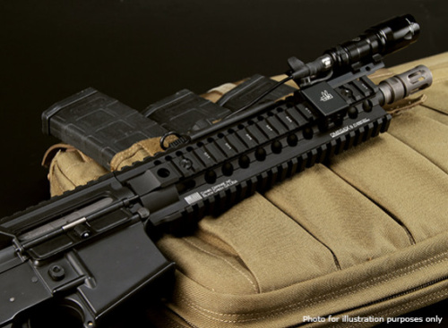 Тактическое цевье MADBULL DANIEL DEFENSE OMEGA X RAIL (9 INCH / BLACK) фото 2