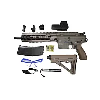 Модель автомата для гидробола RG HK416 с прицелом, песочный