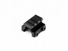 ПЛАНКА RIS для повышения высоты 1/2" 3 Slot Low Riser 20mm WEAVER PICATINNY Rifle Base AS-OR0108